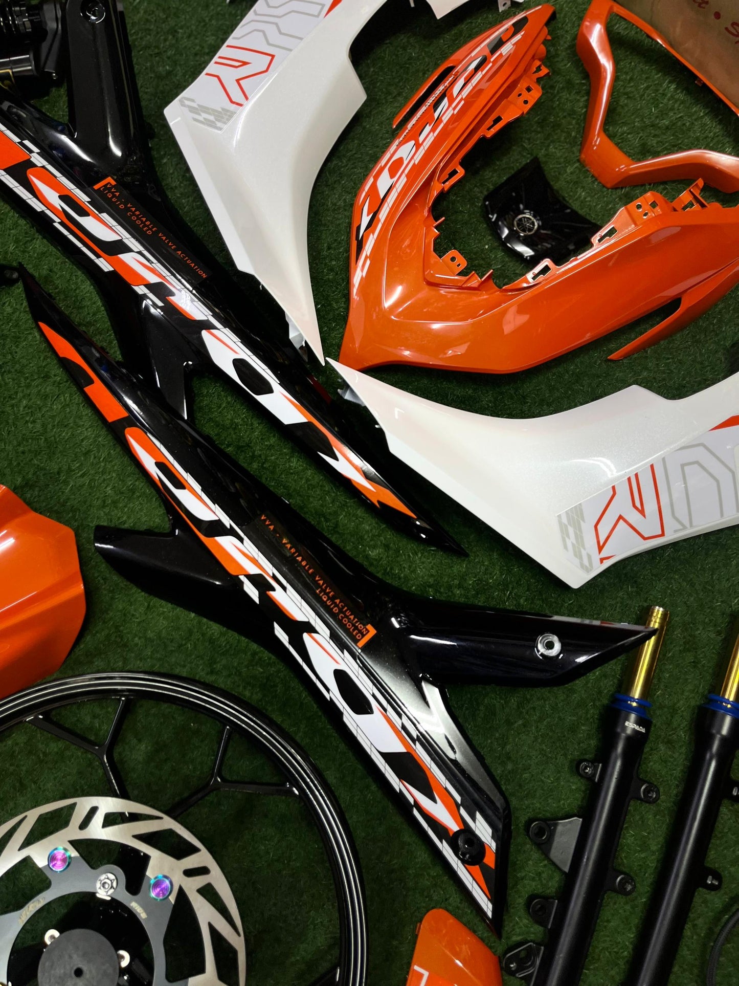 COMBO AEROX THAI ORANGE