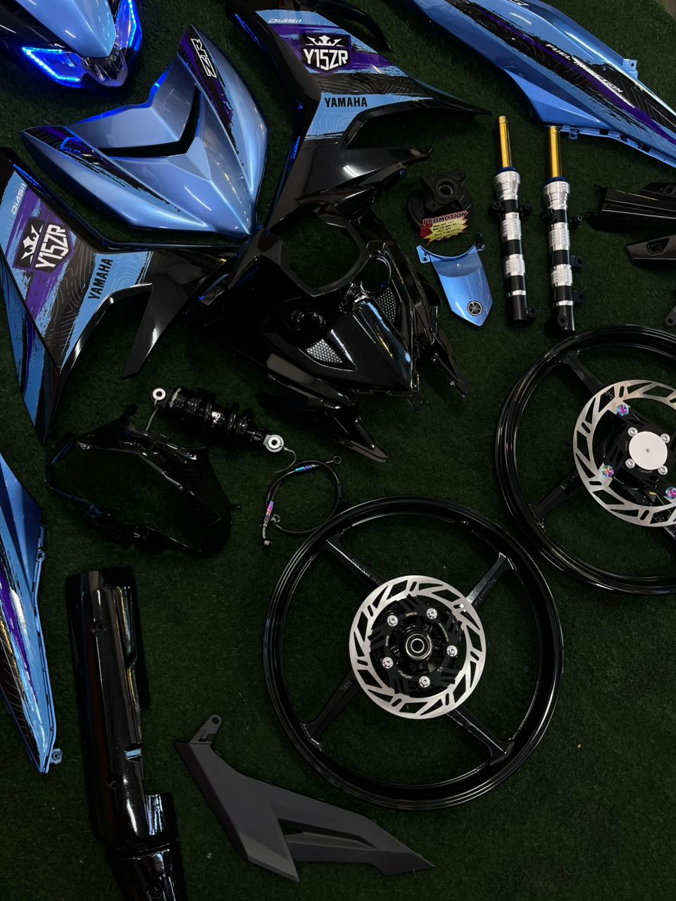 COMBO BUTTERFLY JAHAT YSUKU Y15ZR