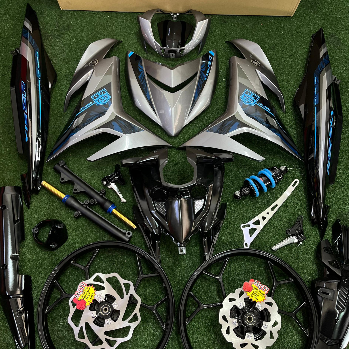 COMBO SET Y15ZR KELABU BIRU