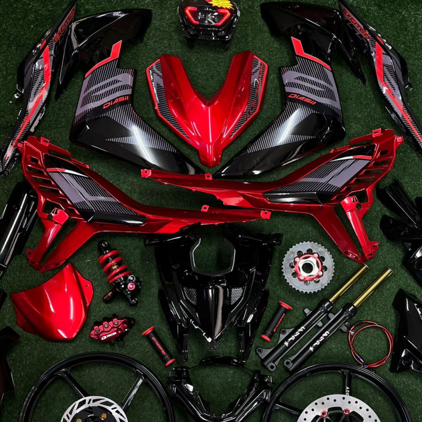 RC MERAH COMBO SET Y16ZR