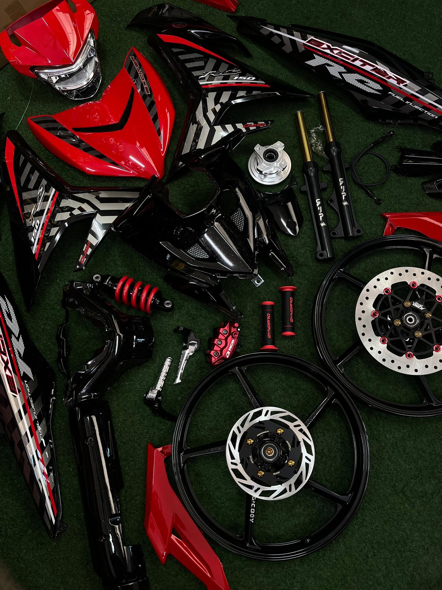 COMBO SET RC MERA RED Y15ZR V1