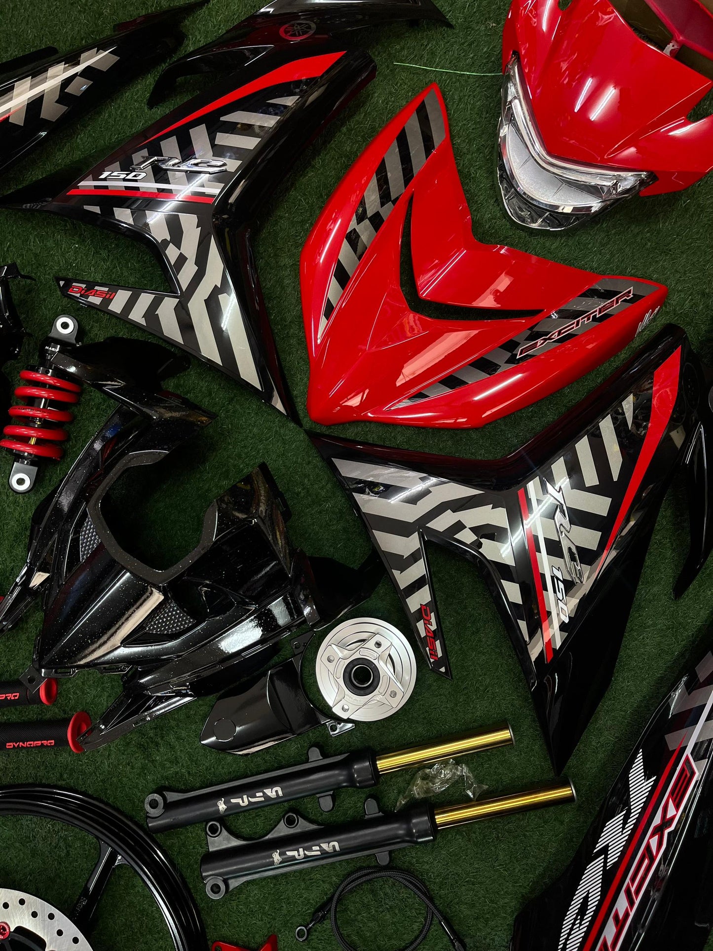 COMBO SET RC MERA RED Y15ZR V1