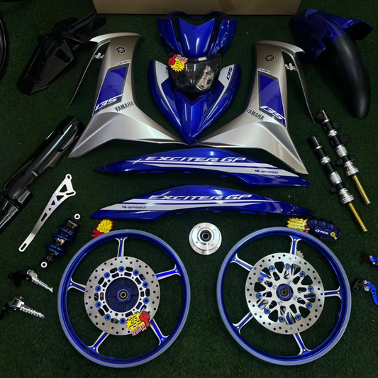 COMBO MX KING MERAH LC V8
