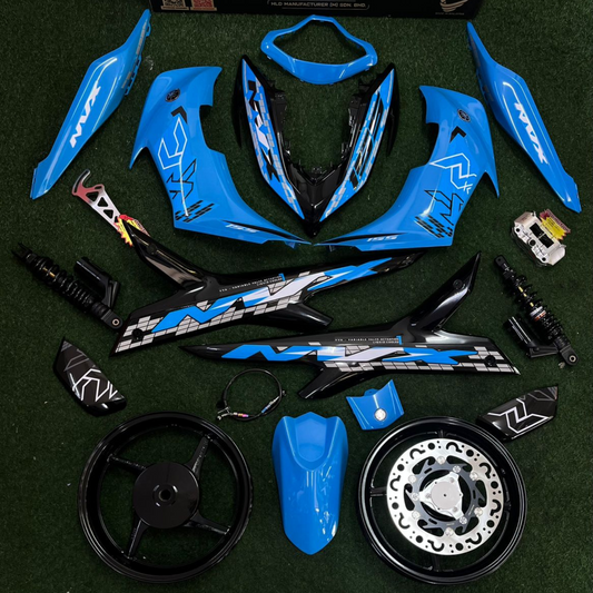 COMBO SET NVX BLUE X BLACK COLOUR