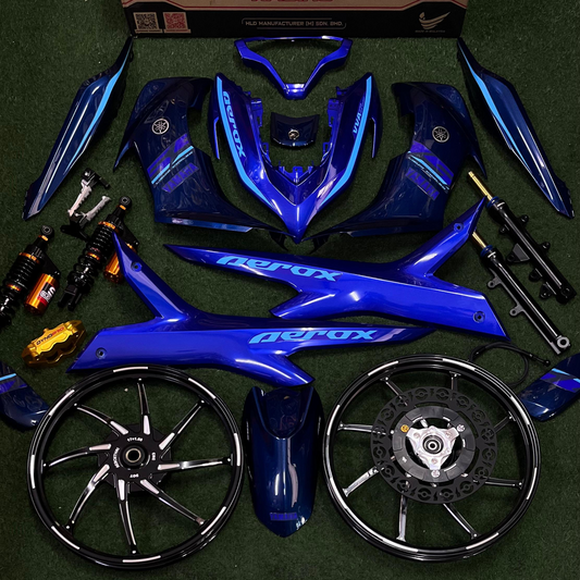 COMBO AEROX THAI BIRU NVX